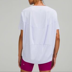 Size 8 light blue lululemon top